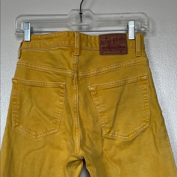 Lucky Brand Sunny Yellow Denim Jeans - Picture 7 of 10